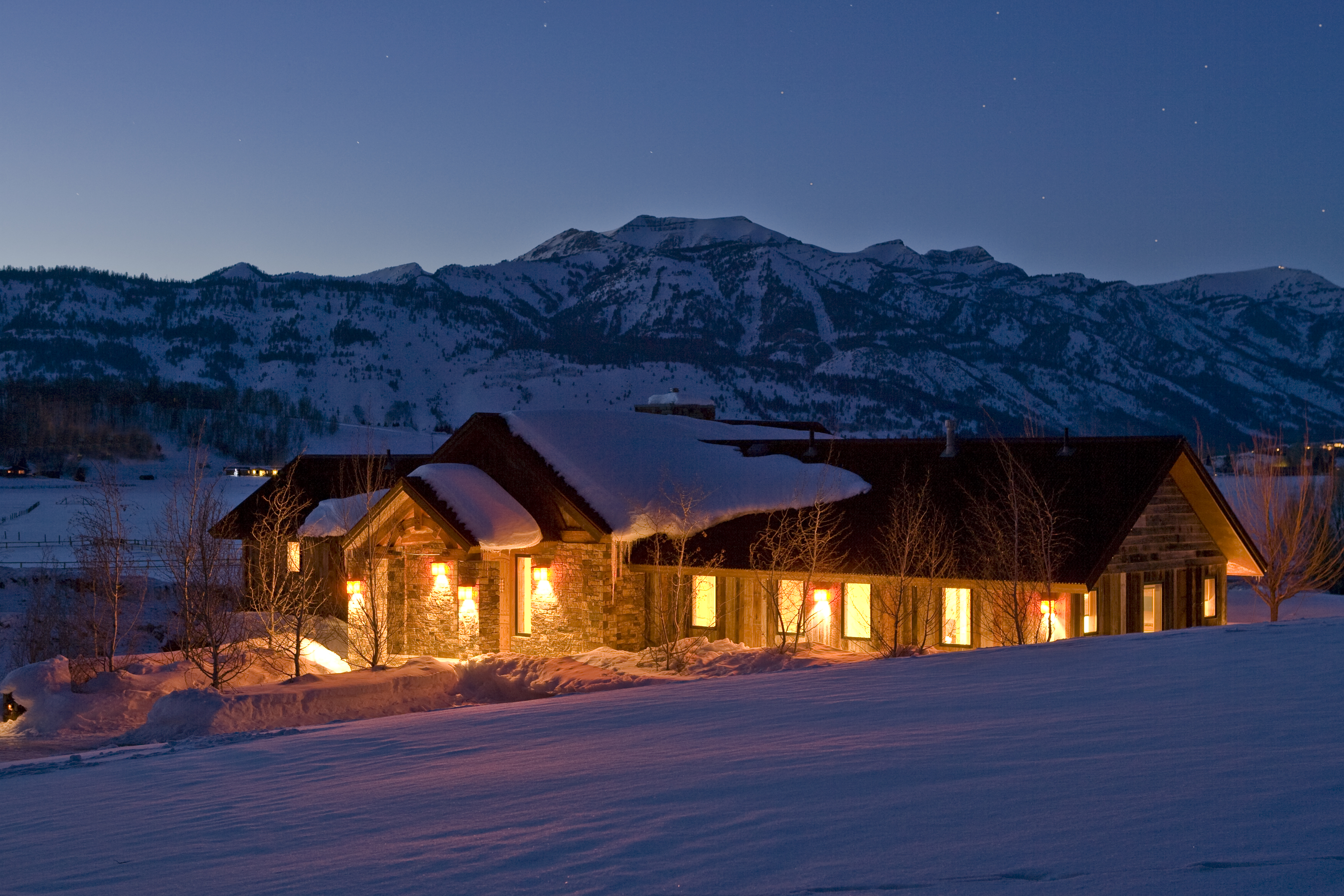 AbodeatTetonManorJacksonHoleViewsWinter4 Jackson Hole Lodging